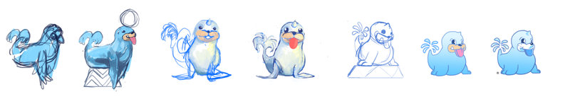 Illustration for article titled A Seal named Seel! Pokemon One a Day!